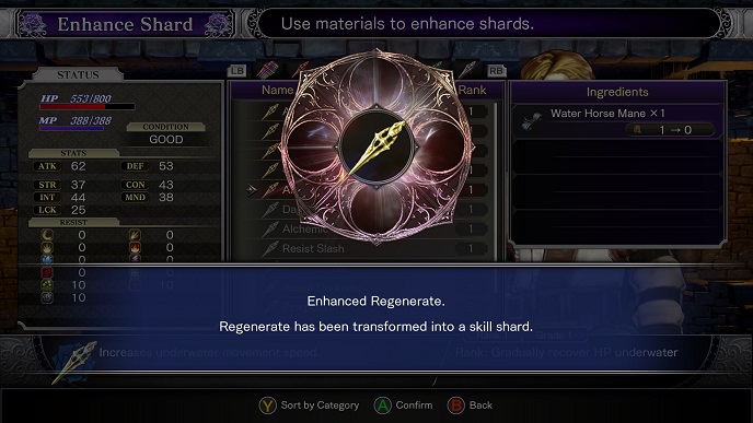 Bloodstained: Ritual of the Night Tips and Pointers - Paste